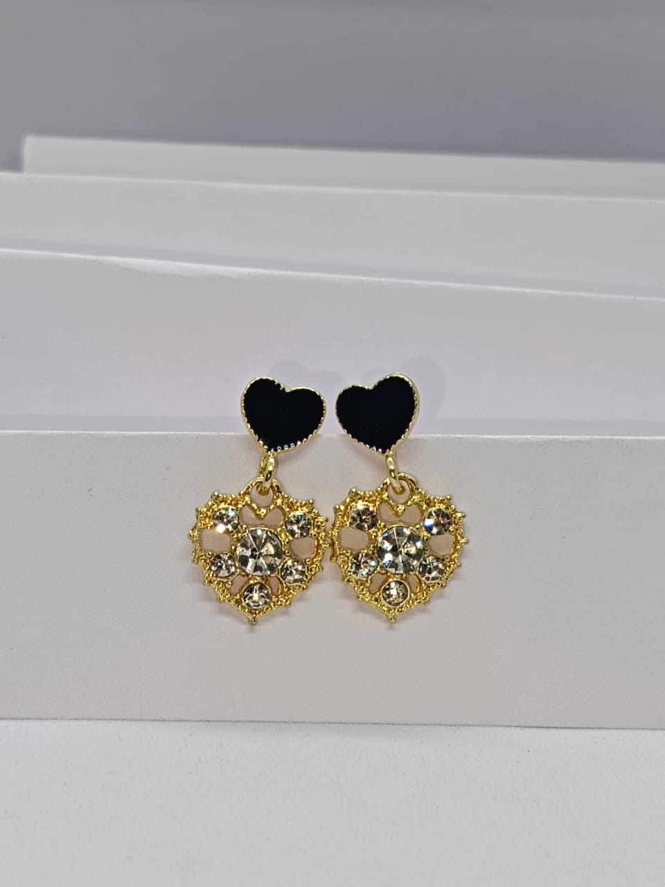 Heart Drop Earrings